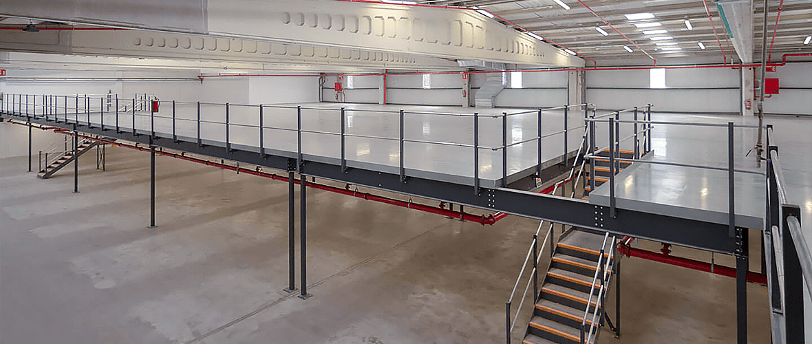 Les mezzanines, la solution agile et économique pour augmenter la surface de votre entrepôt sans travaux